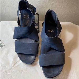 Eileen Fisher flat sandals